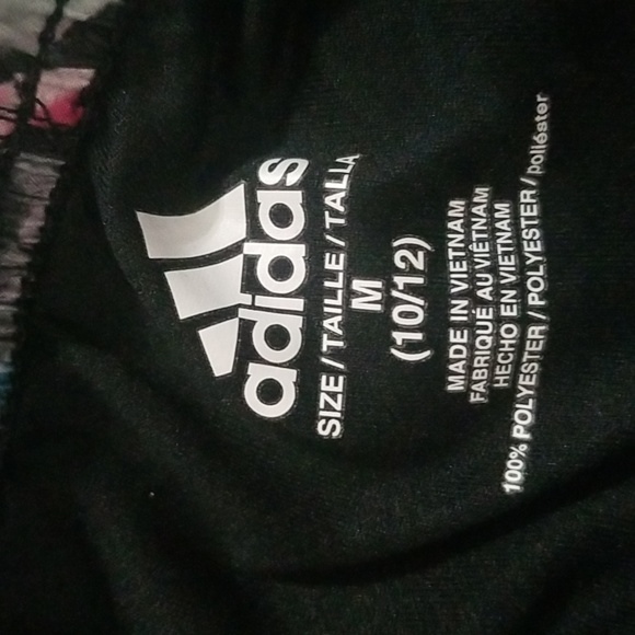 Adidas athletic patterned aethetic shorts - Picture 2 of 2